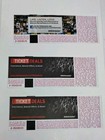 Norm Mcdonald At Gila River  3 Ticket Stubs November 15 2019 Phoenix Az