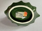 Lefton Mrs  Claus Holly Leaf Candle Holder     Made In Korea     Vintage Christmas C