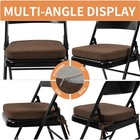 Memory Foam Chair Cushion For Folding Chair 1 Pcs  Thickened 2  Square Kitche   