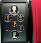 1983 Rcm 7 Coin Proof Set   Athlete   Logo  1 Coin 50  Silver
