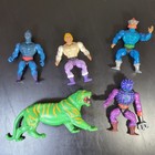 Vintage He Man Masters Of The Universe Figures Motu Loose Toy 80   s - Lot Of 5