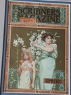 Antique Art Nouveau Victorian Set Of 4 Magazine Covers Scribners 4 Seasons Rare
