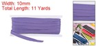 Cotton Piping Trim  11 Yards 0 4 Inch Wide Cord Trim For Sewing  Purple