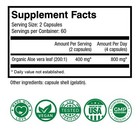 Aloe Vera Capsules - Max Strength Detox  Digestive Support  Weight Loss