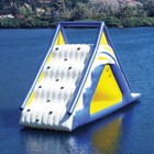 Inflatable Floating Water Trampoline Park Climbing And Slide Water Park For Fun