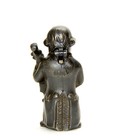 Vienna Bronze Casting Cello Player Figure Match Holder