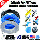 Tubing Hose 5 16  Id  8mm  Automatic Rabbit Nipple Drinkers Waterers 25-150ft
