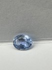 Bls-55     0 59 Carat Natural Blue Sapphire   Oval Cut   5 81 X 4 33 Mm