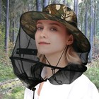 Beekeeper Cowboy Hat With Face Veil-mosquito bee Protection Kit For Beekeeping