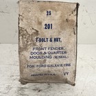 Lot Of 13 Vintage 1966 Ford Fairlane T-bolt   Nut Fender Door   Quarter Bolts