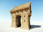 Big Ulvheim Bridgehouse For 28mm  Terrain  Fantasy Tabletop  D d  Scenery