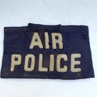 1958-66 Usaf Air Police Squadron 6314th Force Handcuffs Club Arm Band Whistle