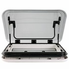 800 X 500mm Rv Caravan Led Skylight Roof Window Hatch Roof Vent With Led Light