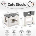 Step Stool Foldable 9   Folding Step Stool Kids   Adults Hold Up To 300lb