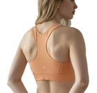 Underoutfit Nowsunday Racerback Sport Bra Sewn Pads Orange Size L-xl  1145 New
