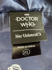  Doctor Who 13th Doctor Hooded Cosplay Trench Coat Size Xl