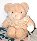 Vintage Eden Bear Plush Wind Up Musical  teddy Bear s Picnic  Stuffed Animal