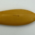 Vintage Pyralin Vanity Set 4pc Mirror Brush Comb Celluloid Dresser Set Monogram