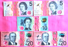 Australia  60 00 Dollar Lot Mixed Banknote Circulated   Unc