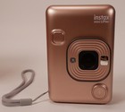 Instax Mini Liplay Hybrid Instant Camera - Film Tested working -iob New Micro Sd