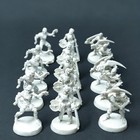 15pcs Mummy Zombies Skeleton Miniatures Heroquest Board Game Minsi Dnd Trpg