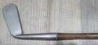 Antique Vintage Spalding Morristown Baseball Mark Hickory Wood Shaft Golf Putter