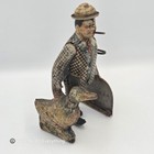 1930 s Louis Marx Joe Penner   His Duck Goo Goo - Wind Up Tin Litho Toy - Works 