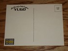 Original 1988 Yugo Gvs Large Oversized Postcard Brochure 88
