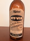 Vintage Chemical Bottle With Rustic Embalming Fluid Label 