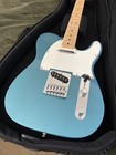 2018 Fender Telecaster  Electric Guitar  In Tidepool Blue - Ex Cond And Gig Bag