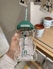2026 Barista Bear Cup Limited Edition Glass Cup With Straw Xmas Gift 591 Ml