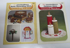 Vintage Lot Of 10 Plastic Canvas Pattern Books Leaflets - Variety