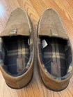 Levi Strauss Signature Men s Moccasin Slippers Brown Suede Size 11-12