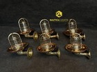 Vintage Brass   Copper Bulkhead Wall Light Fixture   Nautical Scone