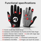 Bicycle Cycling Gloves Full Finger Anti Slip Gel Pad Motorcycle Mtb Bike Gloves
