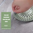 Shower Drain Hair Catcher Silicone Sink Strainer Stopper Bathroom Clog Preventer