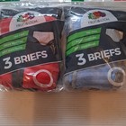 Fruit Of The Loom Boys Briefs 3-pack M  10-12 Tagless Moisture Wicking Cotton