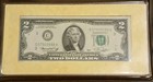 1976 Bicentennial First Day Issue Uncirculated  2 Bill Still Sealed With C o a