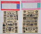 1995 Antiqued Reproductions Confederate Set A   Union States Currency Civil War