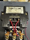 Used Square D Size 4 Electric Motor Starter 8536sf01 - 3 Pole With Heaters