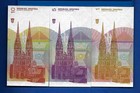 Croatia 1 5 10 Dinara Year 1992 Uncirculated Banknotes Set  5