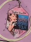 Taylor Swift Commemorative  1989 Tour Backstage Pass laminate And White Lanyard