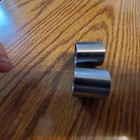 2 Steel Bushings  Standoff  spacer sleeve 7 8 Od X 3 4 Id X 1  Long Steel 
