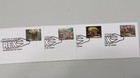 Tyrannosaurus Rex First Day Of Issue Stamp And Envelope Set Of 4
