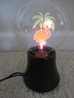 Vintage Neon Figural Light Bulb Flamingo Palm Tree Aerolux Style Glowlamp