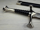 Small Medieval Style Sword - 11 75  Overall Length - Stainless Blade   Scabbard