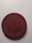 Vintage Thunderbird Hotel Las Vegas Casino Chip Red