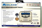 Midland Weather Alert Radio Wr120b   english french spanish  Battery Backup N