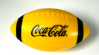 Collectable Waffle House Football Coca Cola  6  X 3  Advertising Yellow Black