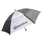 Taylormade 68 Inch Oversized Auto Open Vented Golf Umbrella  Black white New